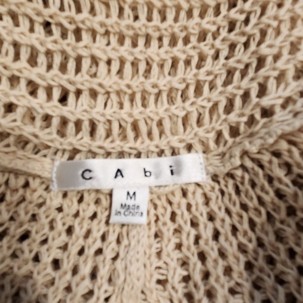 Cabi cream medium cardigan - Picture 7 of 9